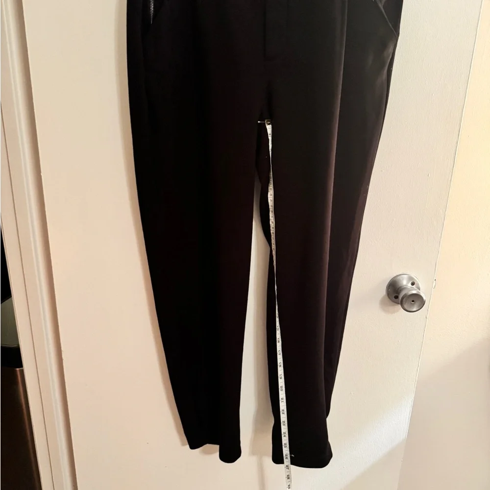 Democracy Black Dress Relaxed Fit high waist zip pocket trousers XL